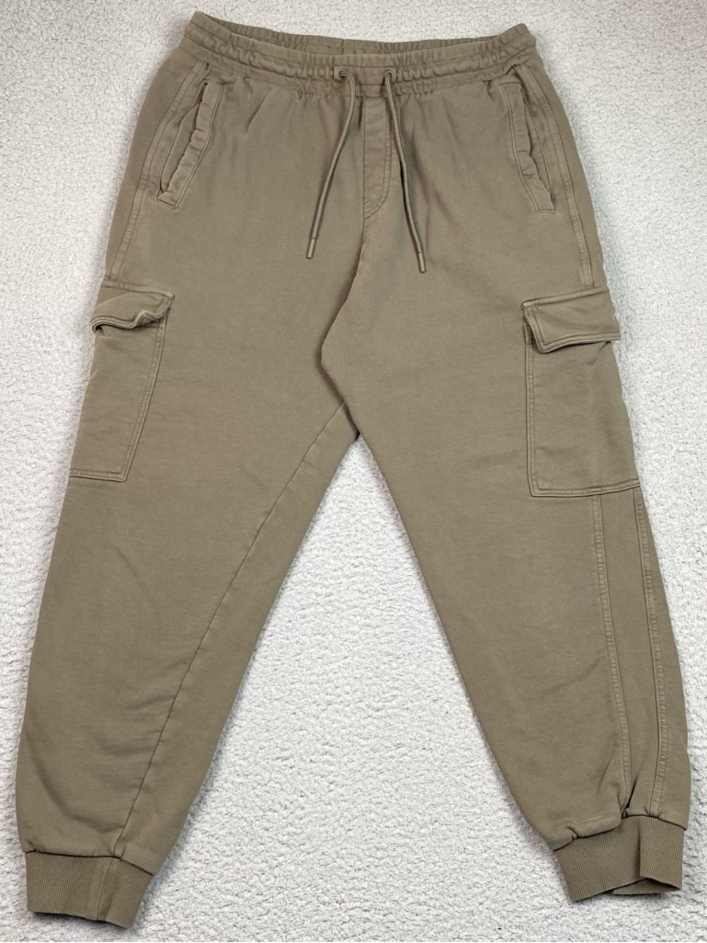 Gymshark Cargo Jogger Pants Men's Size XL Green Sweatpants Rest Day Gym Workout